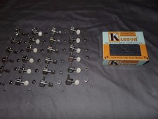 INSTALL KLUSON RELIC AGED OR CLASSIC VINTAGE NICKEL TUNERS ON YOUR NECK PURCHASE