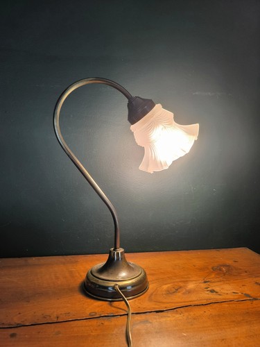 Antique art deco type lamp - deco,