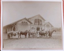 circa 1900 GRANDE PHOTO TARBES