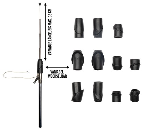 Antenne télescopique - am/fm,