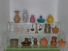 LOT OF SMALL COLLECTIBLES FOR DOLLHOUSE OR DISPLAY CASE