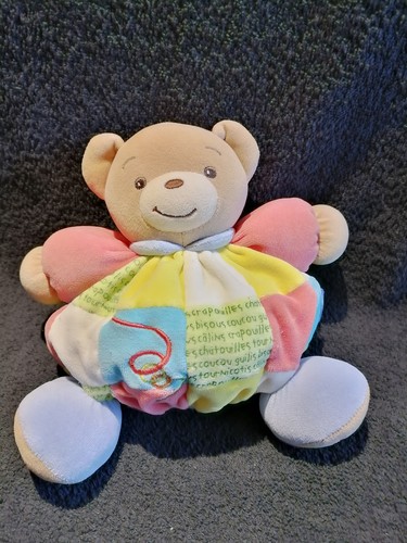 Doudou boule patapouf ours - boule,