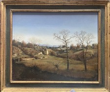 Huile Panneau Paysage 33x41