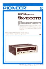 Service Manuel D'Instructions