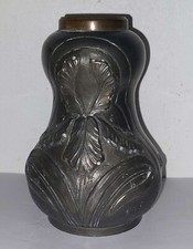 LAMPE A PETROLE EN ETAIN ART