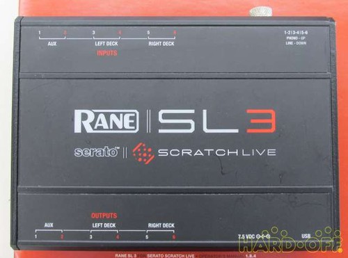 Rane sl3 scratch - sl3, live