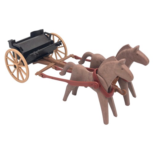 Playmobil chariot marron - , 2