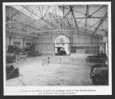 1929 -- ISSY LES MOULINEAUX. MODEL DEGREASING STATION ENTRANCE. 3W252