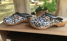 ESTRO véritables sabots bois