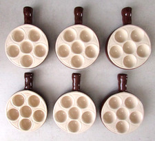 Ensemble de 6 caquelons