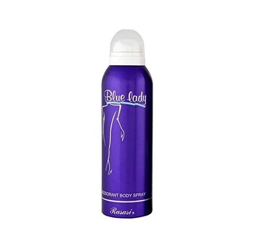 New rasasi blue lady deodorant - blue,