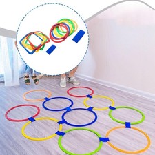 Anneaux de marelle avec boucles pour jeux d'extérieur pour adolescents