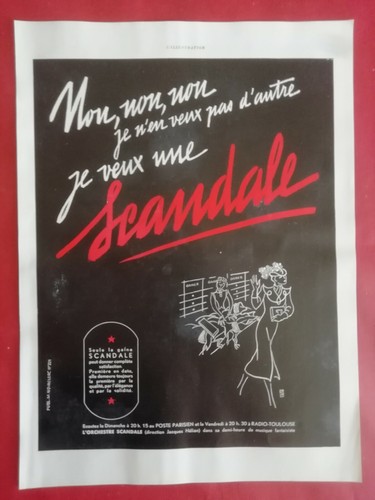 1938 gaine scandale lingerie - ,