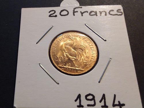 Francs coq - francs, or