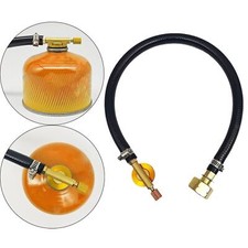 Adaptateur de recharge propane pour réservoir gaz, connecteur bouteille, tuyau,