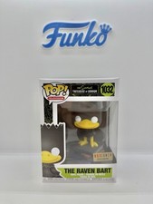 Funko Pop The Simpsons The Raven Bart 1032 BoxLunch Exclusive 🇺🇸