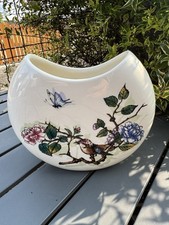 VASE DEMI LUNE  FAIENCE GIEN