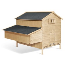 Poulailler chalet XXL pour poules avec pondoir en bois
