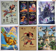 Disney Lorcana -Complete Art Card Puzzle Sets & Flipbooks Choose Your Favorite