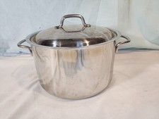 WILLIAMS-SONOMA Grand Cuisine Stainless Steel Stock Pot, 8 quart, NICE!