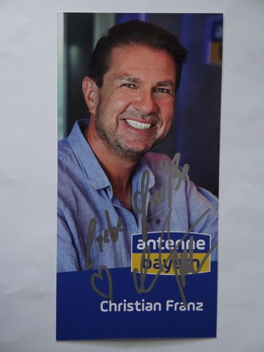Autograph card christian - card:, "christian