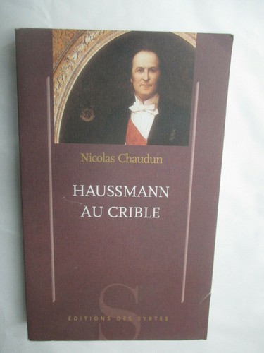 Nicolas chaudun haussmann - chaudun, "haussmann