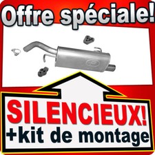 Échappement pour MITSUBISHI COLT SMART FORFOUR 1.5 DI-D TD CDI 04-08 Silencieux