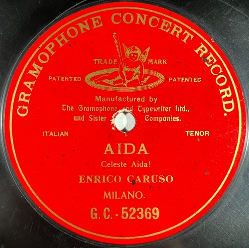 Caruso aida monoface - caruso, rpm