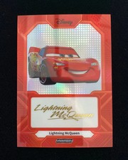 2025 Kakawow Phantom Disney Red #PD-SIR-52 Lightning McQueen Signature 33/75 H1Y
