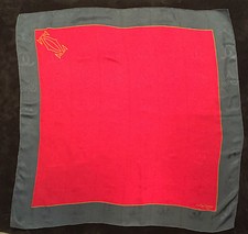 Authentique Foulard Cartier /