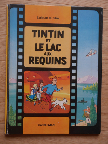 Tintin lac aux requins - tintin,