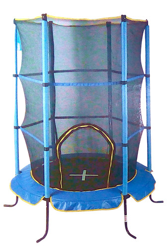 Kinder trampolin avec filet - kinder-trampolin,