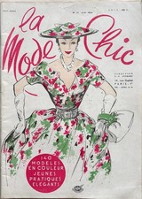 LA MODE CHIC n° 52 Juin 1954