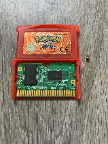 Pokemon rouge feu - rouge, gameboy