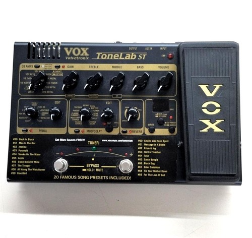 Pédale multi effets vox - pédale, multi-effets