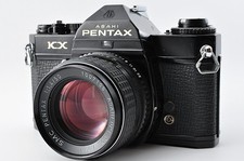 PENTAX KX SLR 35mm Film Camera Black SMC PENTAX 50mm f/1.4 from JP [Exc5+] *J54