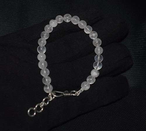 Bracelet pierre rose quartz - bracelet,