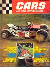 Cars and Car Conversions Sept 1972 Datsun 240Z Austin A40 Ford Mexico V6 tuning