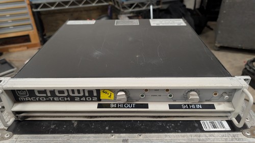 Crown macro tech 2402 - macro-tech,