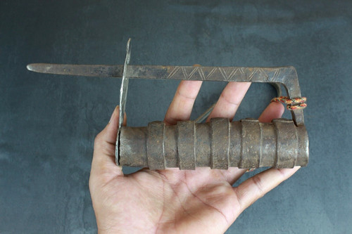 Ancienne serrure porte en - serrure, de