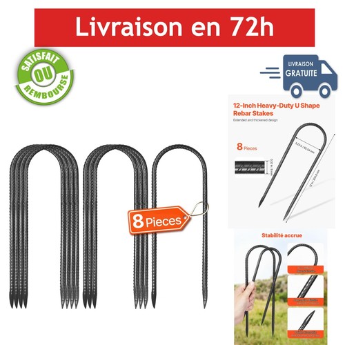 Vevor piquets armature 5 - piquets, 30,5