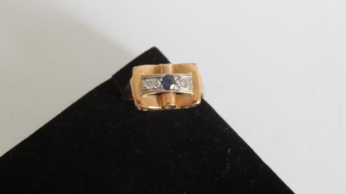 Bague ancienne k - ancienne, or