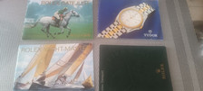 Lot Of 4 Rolex Datejust Yacht Master Tudor Booklets