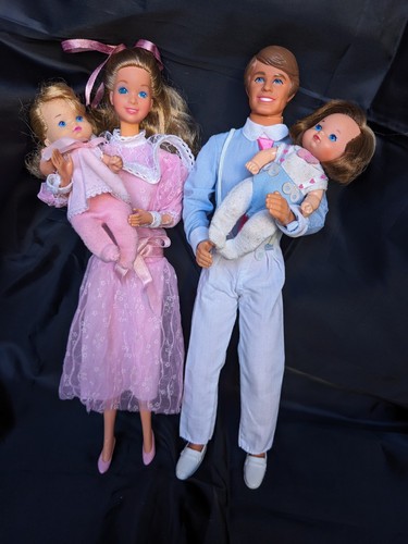Barbie famille doucoeur rose - barbie,
