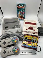 Nintendo Japanese Famicom & Super Famicom Console game set TESTED