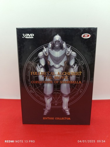Dvd manga full métal - dvd,