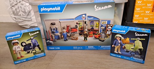 Lot complet playmobil vespa - lot,