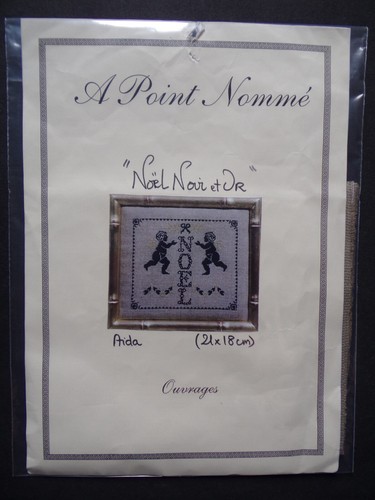 Kit broderie point nomme - broderie, a