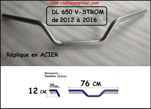 Guidon acier type origine - type,