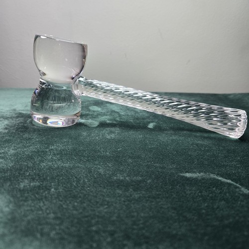 Val lambert crystal gavel - crystal,